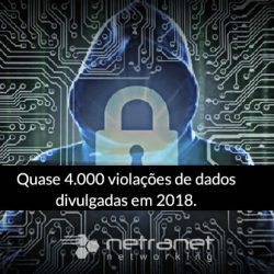 Blog Netranet Networking | Proteção de Dados - Quase 4.000 violações de dados divulgadas em 2018.
