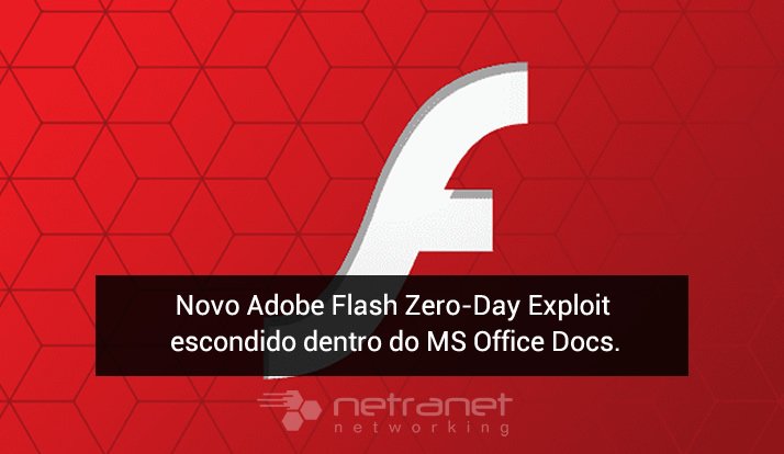 Blog Netranet Networking | Proteção de Dados – Novo Adobe Flash Zero-Day Exploit foi encontrado escondido dentro do MS Office Docs.