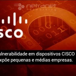 Blog Netranet Networking | Segurança da Informação – Vulnerabilidade crítica em dispositivos CISCO expõe milhares de redes de pequenas e médias empresas.