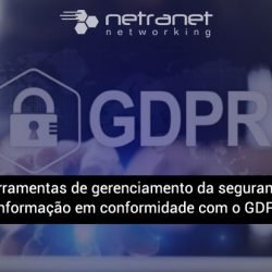 Blog Netranet Networking | Proteção de Dados – 6 ferramentas de gerenciamento da segurança da informação em conformidade com o GDPR.