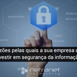 Blog Netranet Networking | 3 razões pelas quais a sua empresa deve investir em segurança da informação